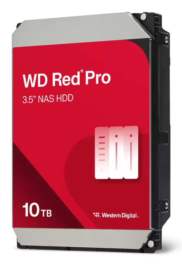 Western Digital Red Pro WD103KFBX interne harde schijf 10 TB 7200 RPM 512 MB 3.5" SATA III