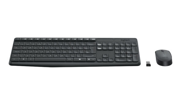 Logitech MK235 toetsenbord Inclusief muis Thuis USB QWERTY US International Grijs - Afbeelding 4