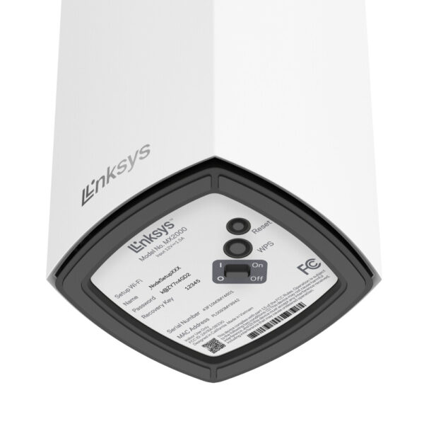 Linksys Atlas 6 Dual-band (2.4 GHz / 5 GHz) Wi-Fi 6 (802.11ax) Wit 3 Intern - Afbeelding 8