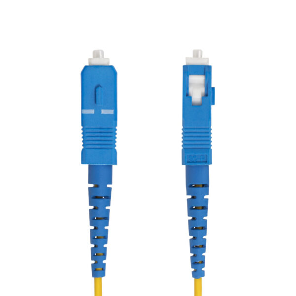 StarTech.com 3m LC naar SC (UPC) OS2 Single Mode Simplex Glasvezel Kabel, 9/125µm, Laser Optimized, 40G/100G, Flexibel Buigen, L - Afbeelding 3