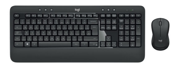 Logitech Advanced MK540 toetsenbord Inclusief muis Universeel USB QWERTZ Duits Zwart, Wit