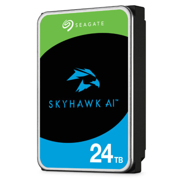 Seagate SkyHawk AI interne harde schijf 24 TB 7200 RPM 512 MB 3.5" SATA III