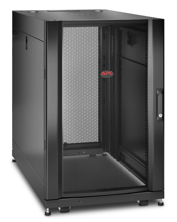 APC NetShelter SX AR3106 18U 600mm(b) x 1070mm(d) 19" IT rack met zijpanelen - Afbeelding 2