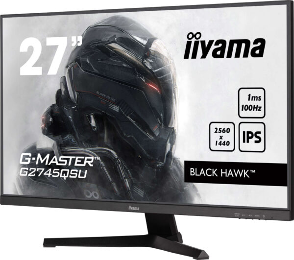 iiyama G-MASTER G2745QSU-B2 computer monitor 68,6 cm (27") 2560 x 1440 Pixels Wide Quad HD LED Zwart - Afbeelding 5