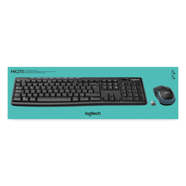 Logitech Wireless Combo MK270 Betrouwbare draadloze combinatie - Afbeelding 9