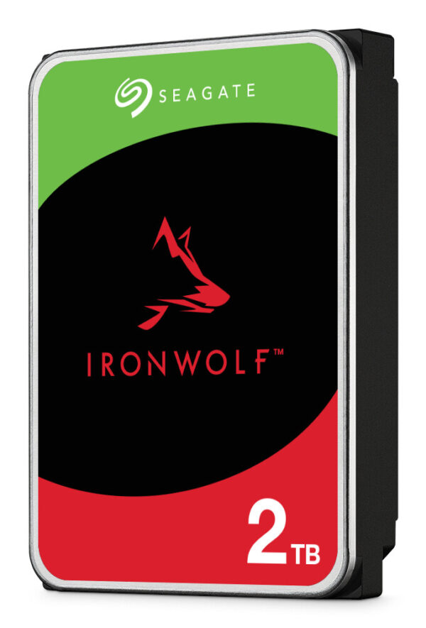 Seagate IronWolf ST2000VN003 interne harde schijf 2 TB 5400 RPM 256 MB 3.5" SATA III - Afbeelding 2