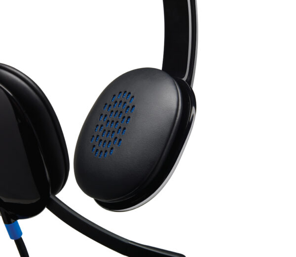 Logitech H540 USB Computer Headset Met high-definition geluid en knoppen op het oorstuk - Afbeelding 11