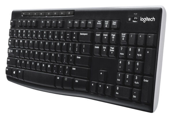 Logitech Wireless Keyboard K270 toetsenbord Universeel RF Draadloos QWERTY Nederlands Zwart - Afbeelding 2