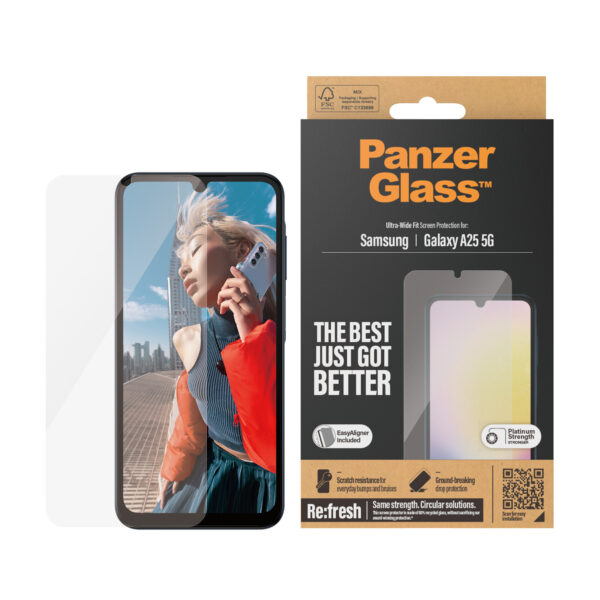 PanzerGlass Samsung Galaxy new A24 5G UWF Doorzichtige schermbeschermer 1 stuk(s) - Afbeelding 2