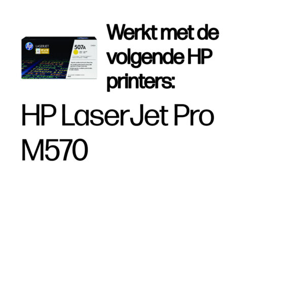 HP 507A originele gele LaserJet tonercartridge - Afbeelding 8