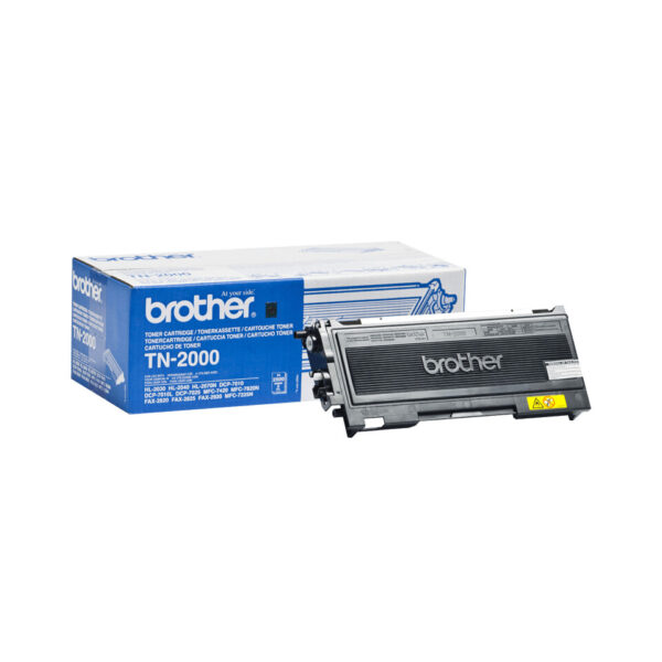 Brother TN-2000 tonercartridge 1 stuk(s) Origineel Zwart