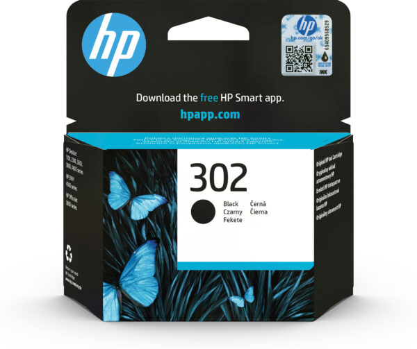 HP 302 originele zwarte inktcartridge