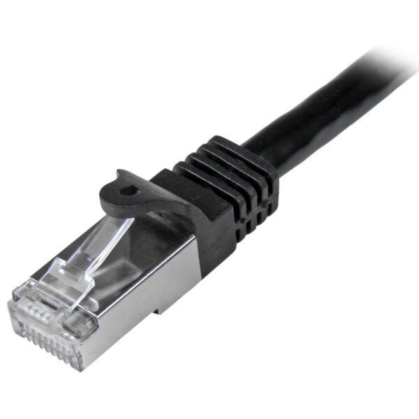 StarTech.com N6SPAT2MBK netwerkkabel Zwart 2 m Cat6 SF/UTP (S-FTP) - Afbeelding 2