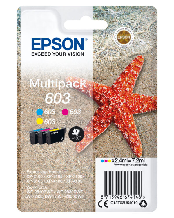 Epson Multipack 3-colours 603 Ink