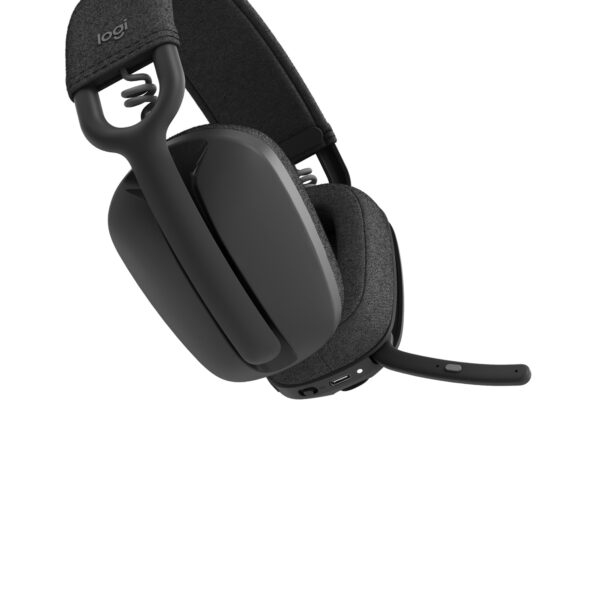 Logitech Zone Vibe 100 Headset Draadloos Hoofdband Oproepen/muziek Bluetooth Grafiet - Afbeelding 3