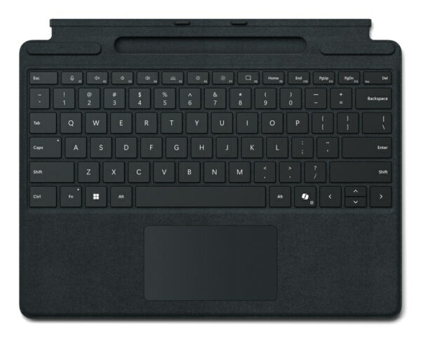 Microsoft Surface Pro Keyboard with pen storage for Business AZERTY Frans Microsoft Cover port Zwart