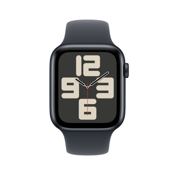 Apple Watch SE OLED 44 mm Digitaal 368 x 448 Pixels Touchscreen Zwart Wifi GPS - Afbeelding 2