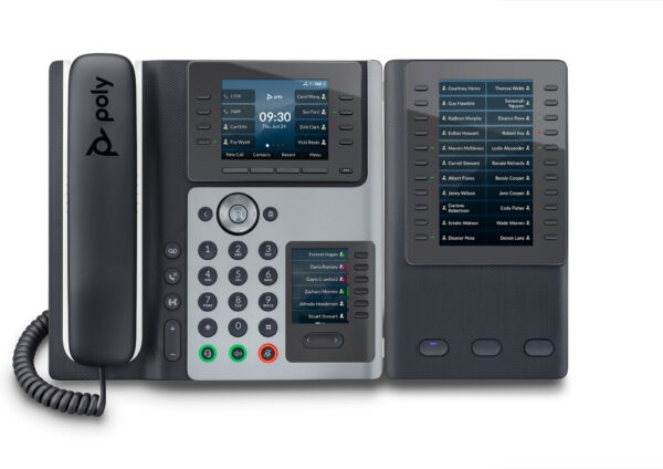 HP Poly Edge E400 IP Phone and PoE-enabled IP telefoon