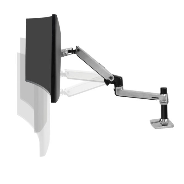 Ergotron LX Series Desk Mount LCD Arm flat panel bureau steun 86,4 cm (34") Zwart - Afbeelding 8