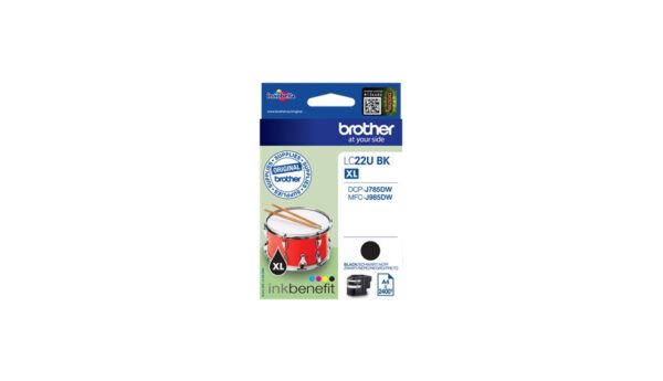 Brother LC-22UBK inktcartridge Origineel Hoog (XL) rendement Zwart