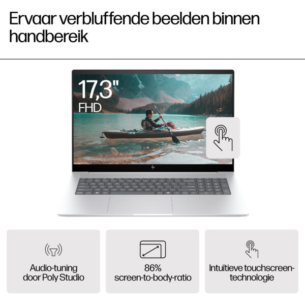 HP ENVY 17-da0030nd Intel Core Ultra 7 155H Laptop 43,9 cm (17.3") Touchscreen Full HD 16 GB DDR5-SDRAM 1 TB SSD Wi-Fi 6E (802.1 - Afbeelding 14