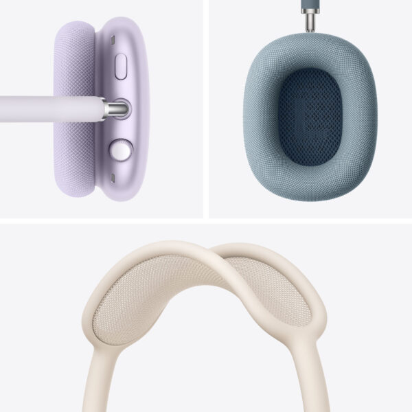 Apple AirPods Max Headset Draadloos Hoofdband Oproepen/muziek USB Type-C Bluetooth Marineblauw - Afbeelding 5