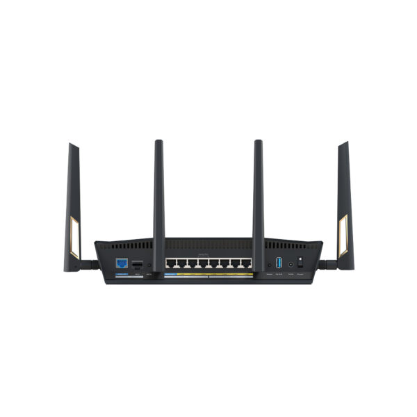 ASUS RT-BE88U draadloze router 10 Gigabit Ethernet Dual-band (2.4 GHz / 5 GHz) Zwart, Grijs - Afbeelding 7