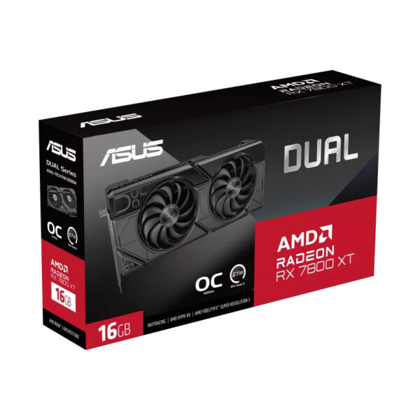 ASUS Dual -RX7800XT-O16G AMD Radeon RX 7800 XT 16 GB GDDR6 - Afbeelding 12