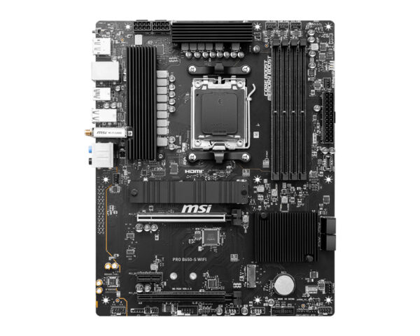 MSI PRO B650-S WIFI moederbord AMD B650 Socket AM5 ATX - Afbeelding 2