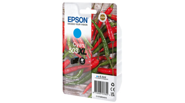 Epson 503XL inktcartridge 1 stuk(s) Origineel Hoog (XL) rendement Cyaan - Afbeelding 2