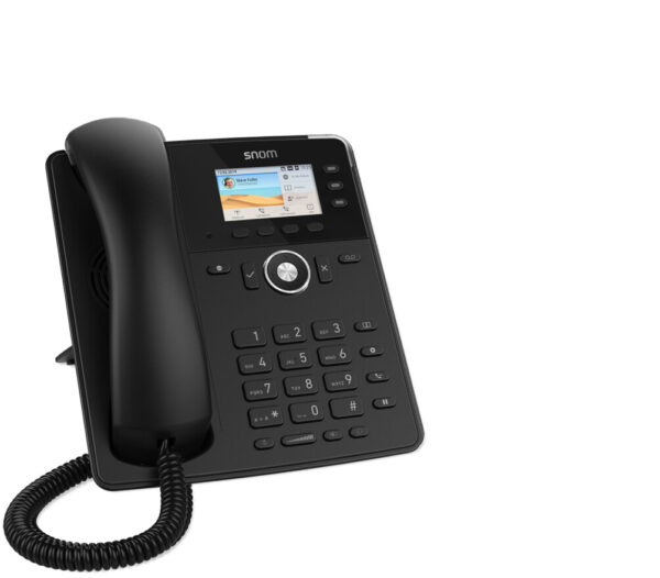 Snom Tischtelefon D717 IP telefoon Zwart 3 regels TFT