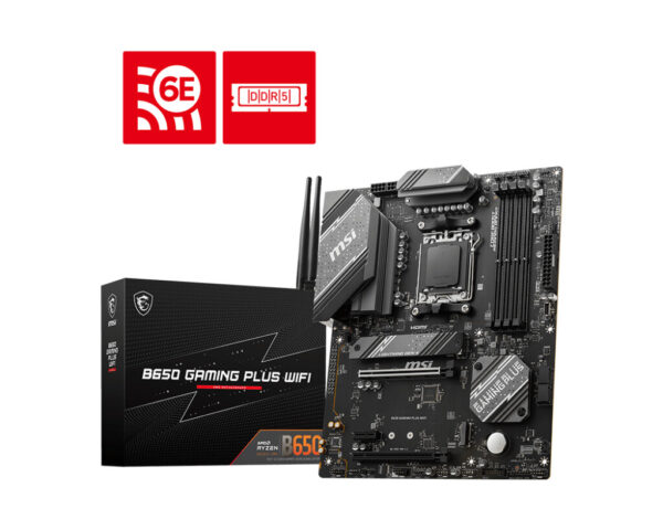 MSI B650 GAMING PLUS WIFI moederbord AMD B650 Socket AM5 ATX - Afbeelding 2