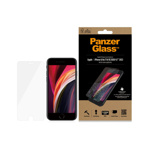 PanzerGlass 2684 scherm- & rugbeschermer voor mobiele telefoons Doorzichtige schermbeschermer Apple 1 stuk(s) - Afbeelding 3