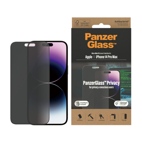 PanzerGlass P2786 scherm- & rugbeschermer voor mobiele telefoons Doorzichtige schermbeschermer Apple 1 stuk(s) - Afbeelding 2