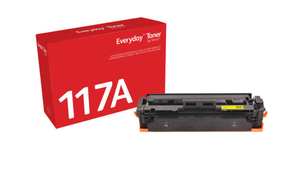 Everyday Geel Toner compatibel met HP 117A (W2072A), Standaard capaciteit