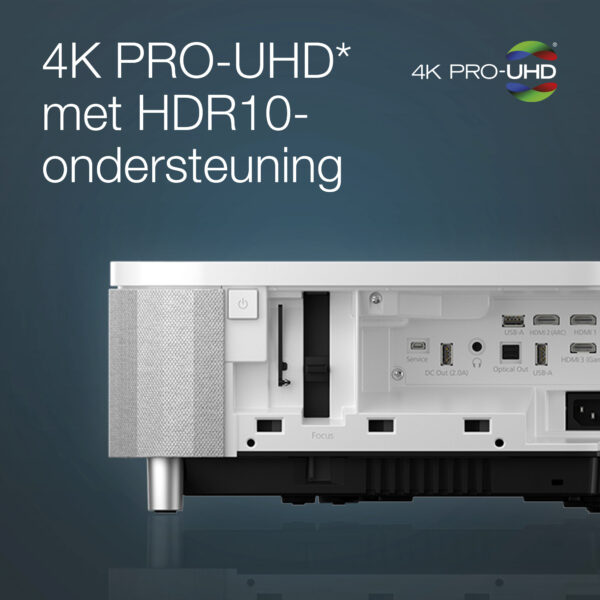 Epson EH-LS800W 4K PRO-UHD smart laserprojector, 4000 lumen, scherm van maximaal 150 inch - Afbeelding 16