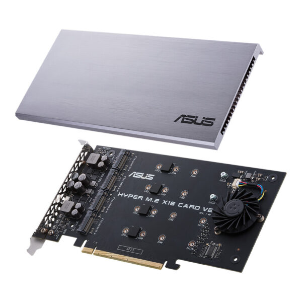 ASUS HYPER M.2 X16 CARD V2 interfacekaart/-adapter Intern