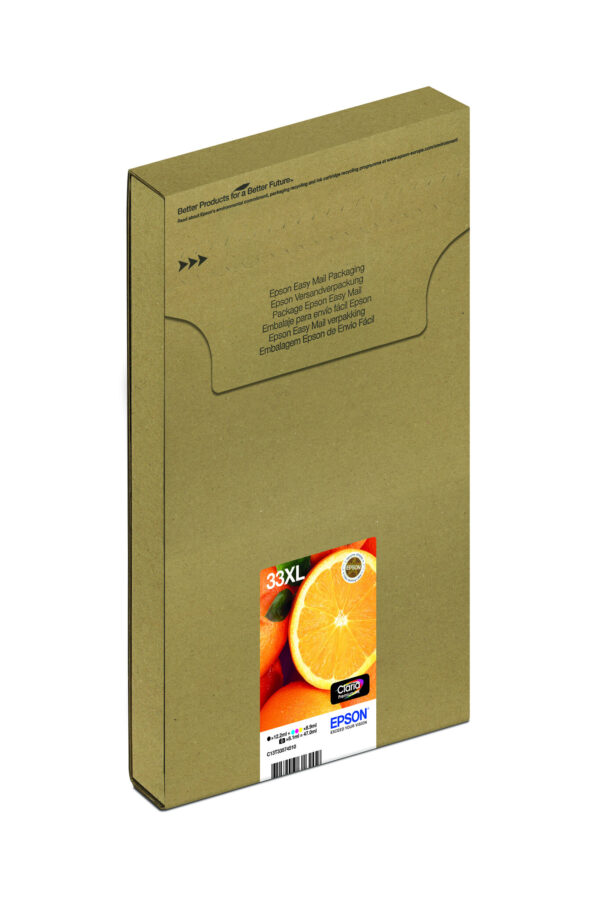 Epson Oranges Multipack 5-colours 33XL Claria Premium Ink EasyMail - Afbeelding 3