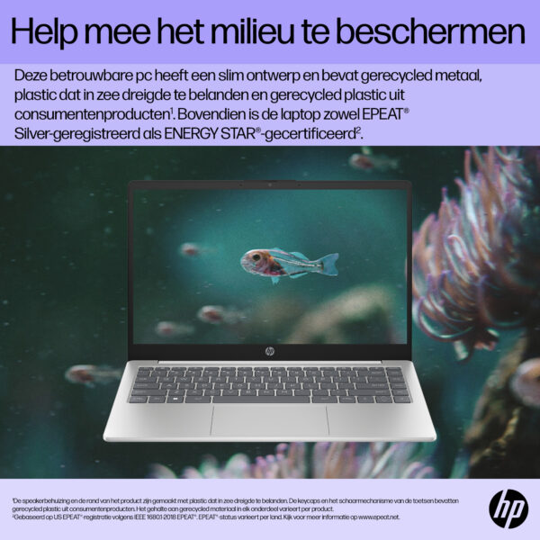 HP 14-ep0035nd Intel® Core™ i5 i5-1235U Laptop 35,6 cm (14") Full HD 8 GB DDR4-SDRAM 512 GB SSD Wi-Fi 6E (802.11ax) Windows 11 H - Afbeelding 31