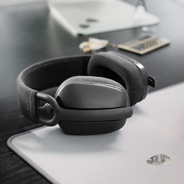 Logitech Zone Vibe 100 Headset Draadloos Hoofdband Oproepen/muziek Bluetooth Grafiet - Afbeelding 2