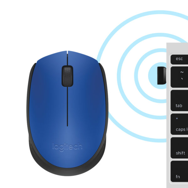 Logitech M171 Blue-K muis Kantoor Ambidextrous RF Draadloos Optisch 1000 DPI - Afbeelding 14