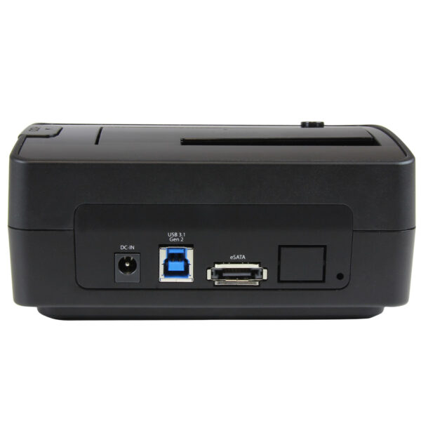 StarTech.com Single Bay USB 3.1 / eSATA naar SATA HDD Docking Station, USB 3.1 (10 Gbps) Hard Drive Dock, Externe 2.5/3.5" SATA - Afbeelding 3