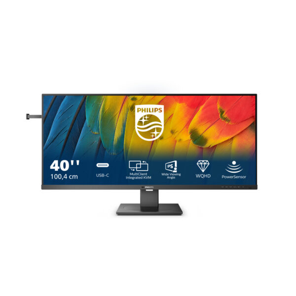 Philips 5000 series 40B1U5600/00 computer monitor 101,6 cm (40") 3440 x 1440 Pixels Wide Quad HD LCD Zwart - Afbeelding 3