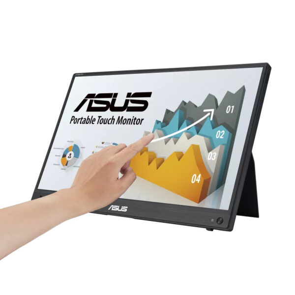 ASUS ZenScreen MB16AMTR computer monitor 39,6 cm (15.6") 1920 x 1080 Pixels Full HD LCD Touchscreen Zwart - Afbeelding 2