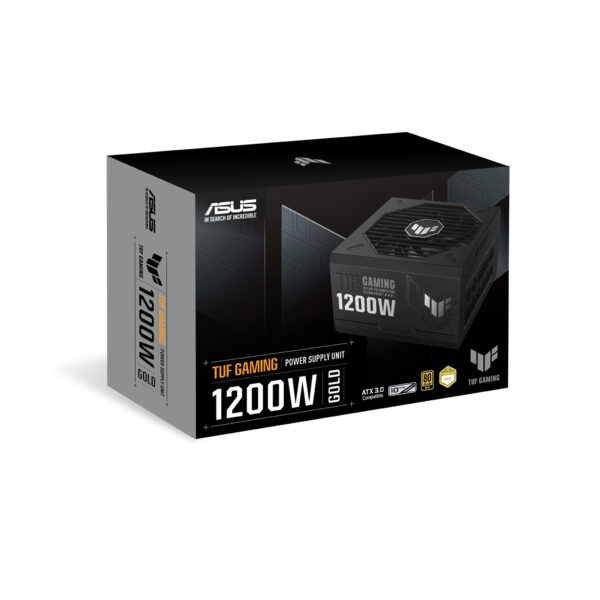 ASUS TUF GAMING 1200W Gold power supply unit 20+4 pin ATX ATX Zwart - Afbeelding 12