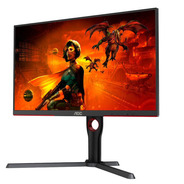 AOC G3 U27G3X/BK computer monitor 68,6 cm (27") 3840 x 2160 Pixels 4K Ultra HD LED Zwart, Rood - Afbeelding 5