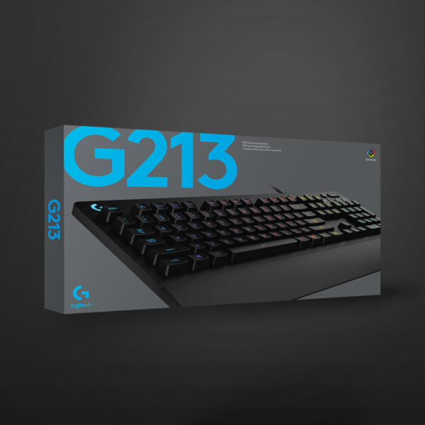 Logitech G G213 Prodigy toetsenbord Gamen USB QWERTZ Duits Zwart - Afbeelding 8