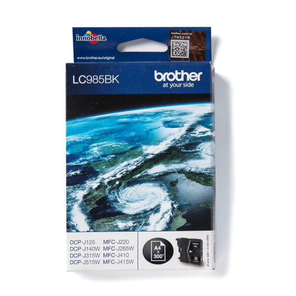 Brother LC985BK inktcartridge 1 stuk(s) Origineel Zwart - Afbeelding 2