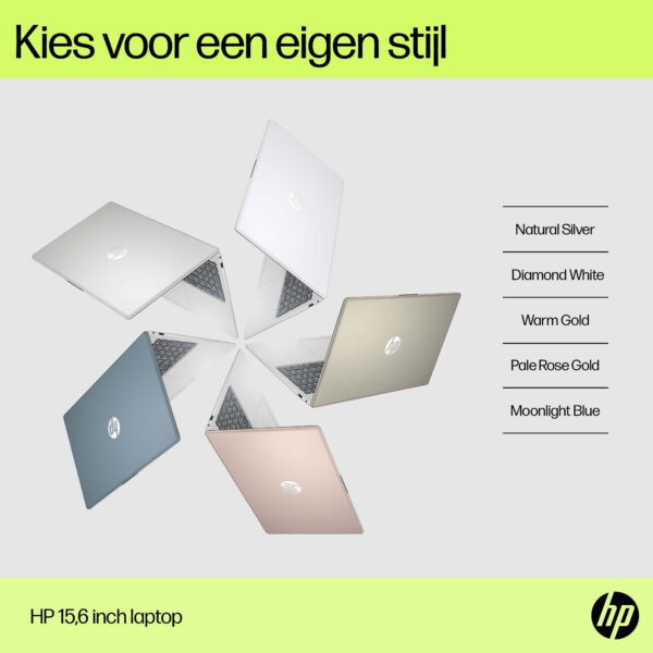 HP 15-fd0046nd Intel® Core™ i5 i5-1235U Laptop 39,6 cm (15.6") Full HD 8 GB DDR4-SDRAM 512 GB SSD Wi-Fi 6E (802.11ax) Windows 11 - Afbeelding 24