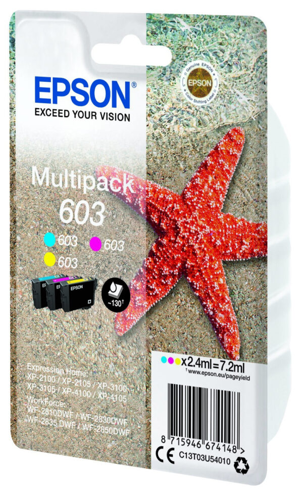 Epson Multipack 3-colours 603 Ink - Afbeelding 2